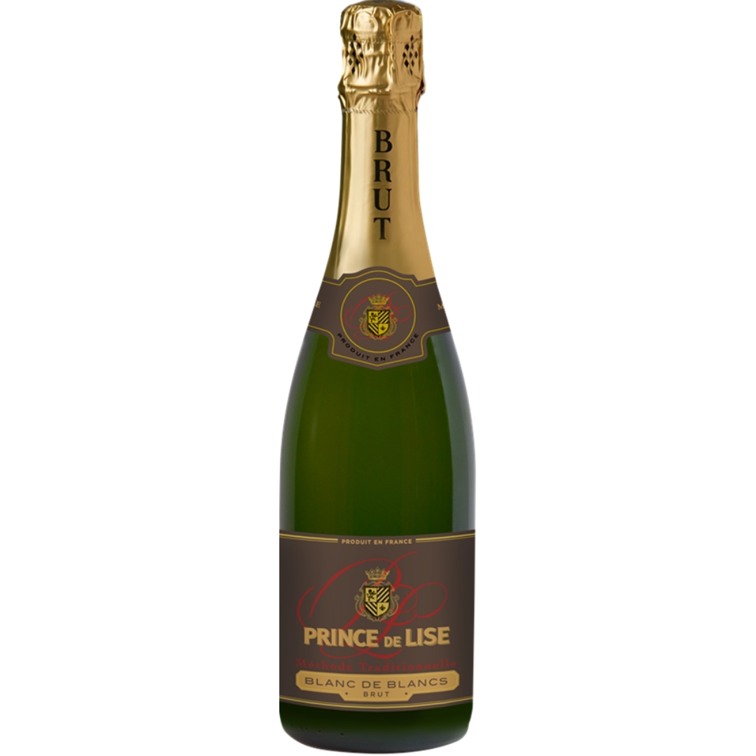Prince de Lise Blanc de Blancs Brut NV (12 Bottles)