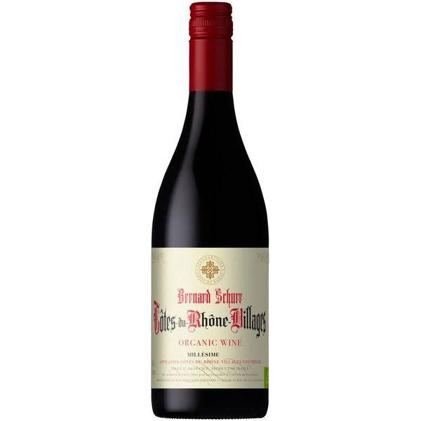 Bernard Schurr France Bernard Cotes du Rhone Villages Organic (12 bottles)