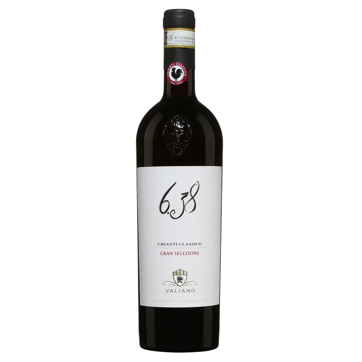 Valiano 6.38 Chianti Classico Gran Selection DOCG Organic 2019 (6 Bottles)