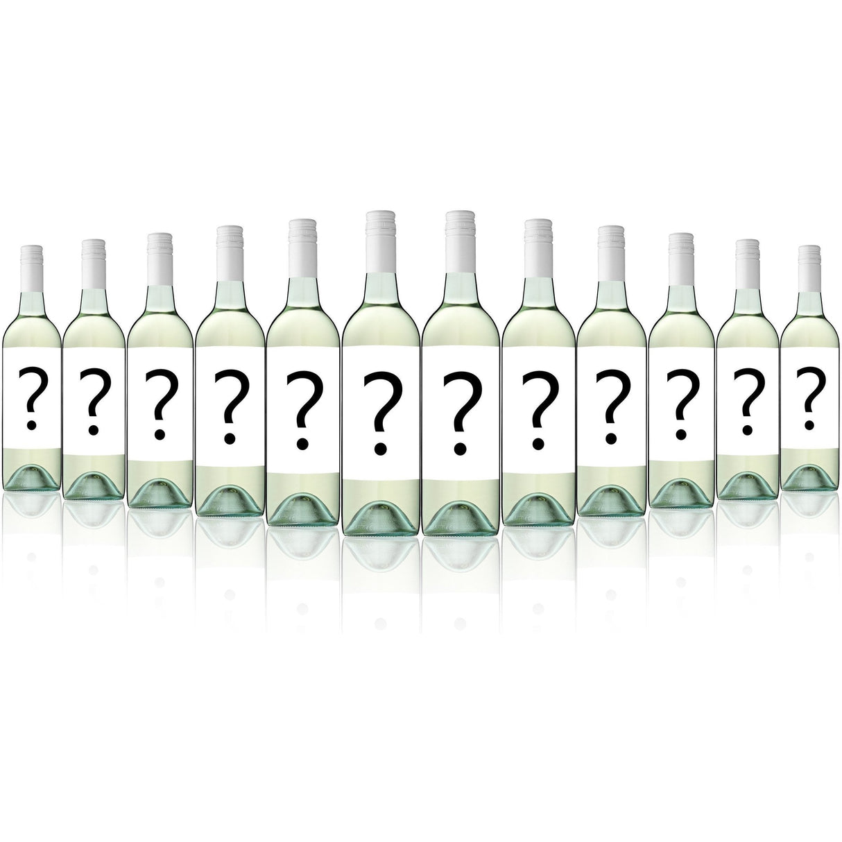 Premium Mystery Mixed White Wine (12 bottles)