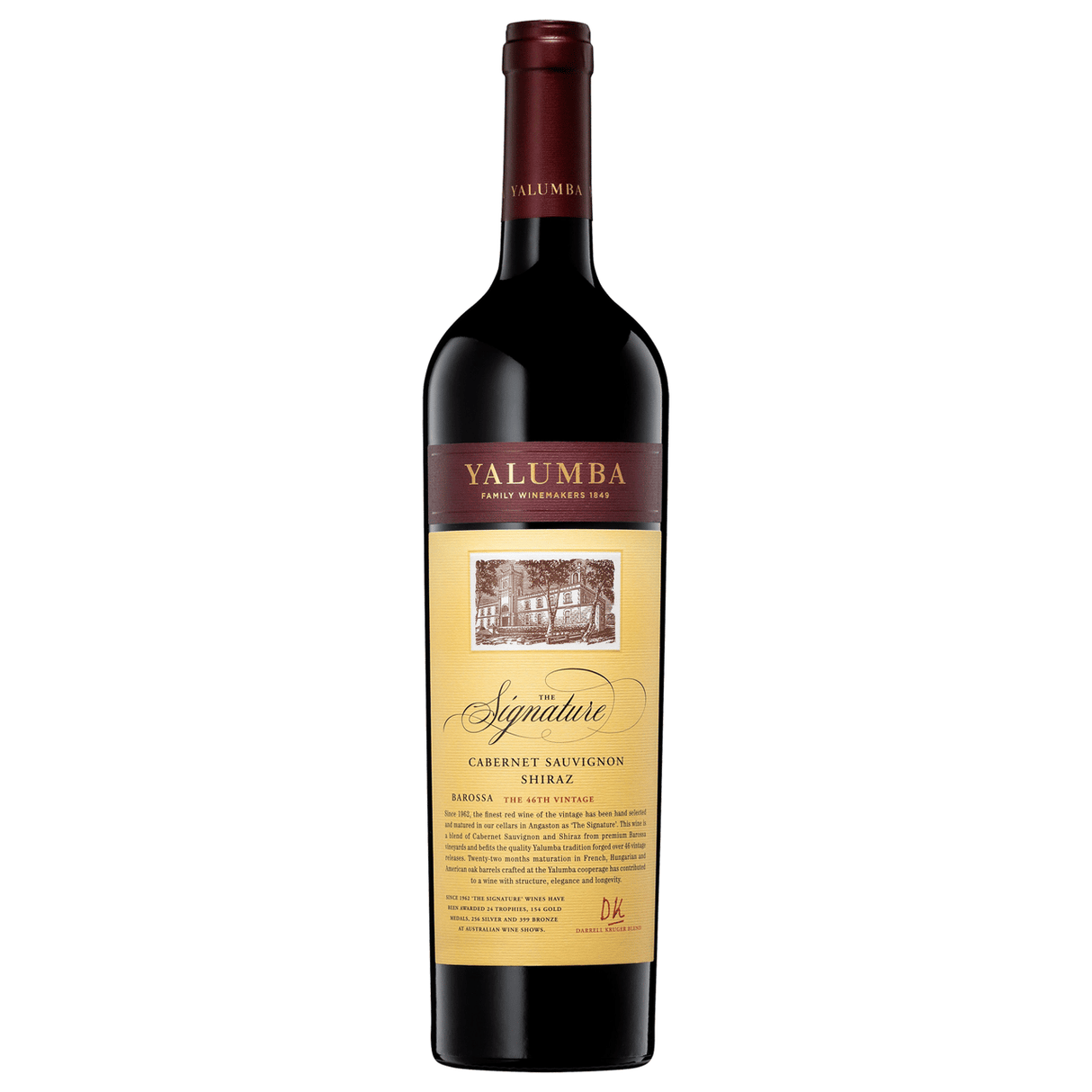 Yalumba The Signature Cabernet Sauvignon & Shiraz 2022 (12 bottles)