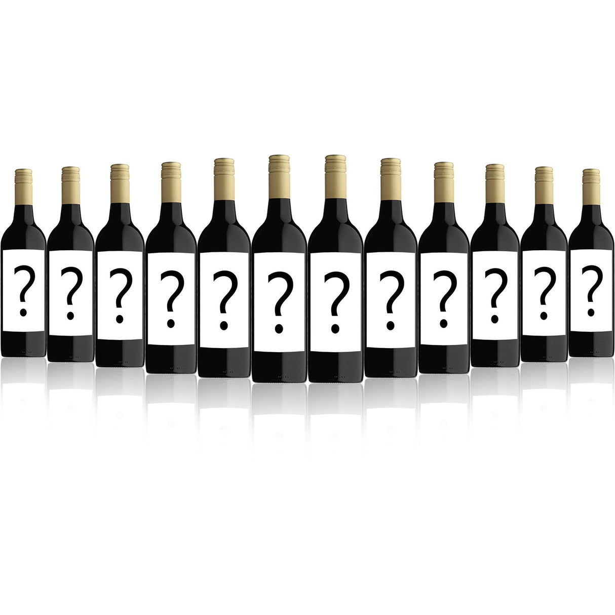 Premium Mystery Mixed Red Wine (12 bottles)