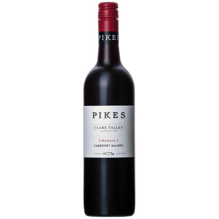 Pikes ‘Homage’ Cabernet Malbec, Clare Valley 2023 (12 bottles)