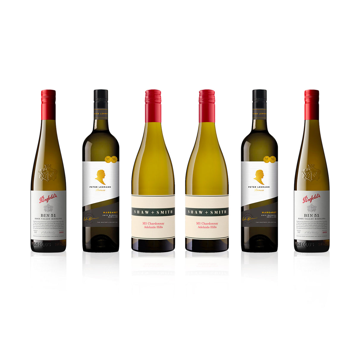 Super Premium Aussie Classics Mixed White Wine Case (6 Bottles)