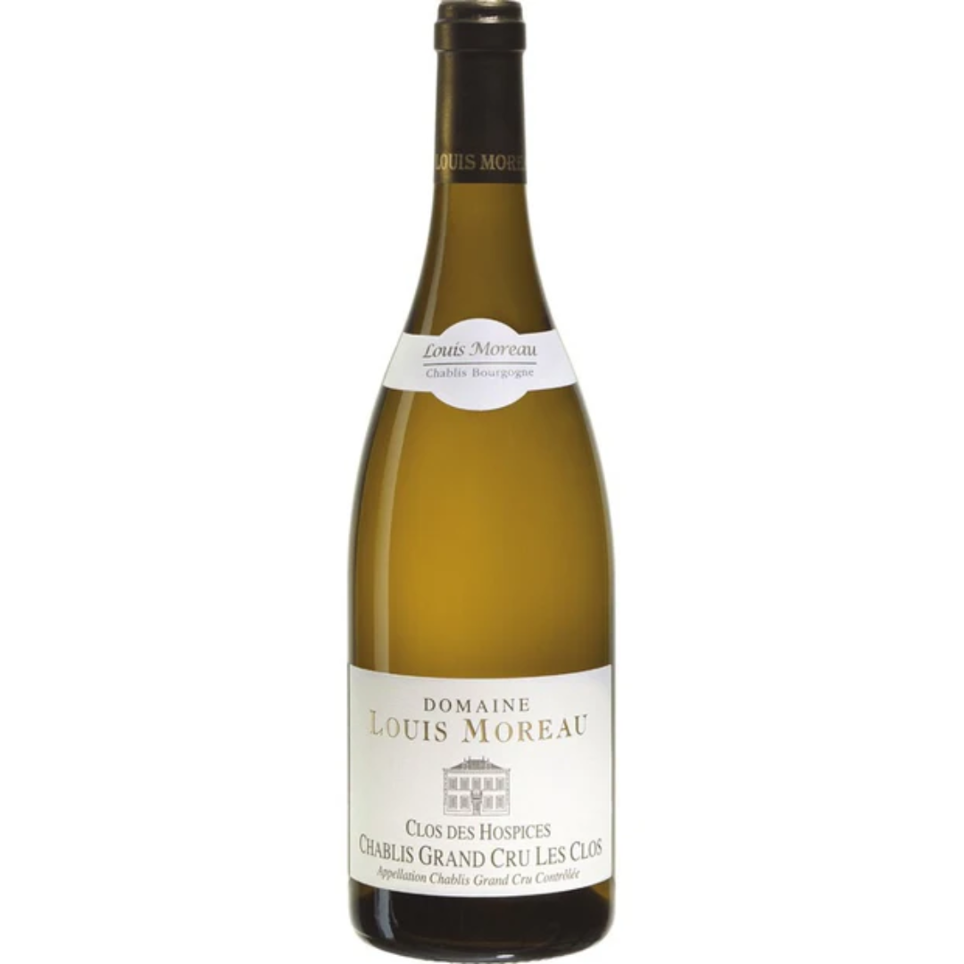 Louis Moreau Chablis Grand Cru Clos des Hospices 2019 (6 Bottles)