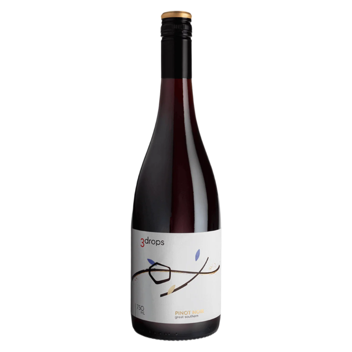 3 Drops Patterson Vineyard Pinot Noir (Vegan) 2024 (12 bottles)