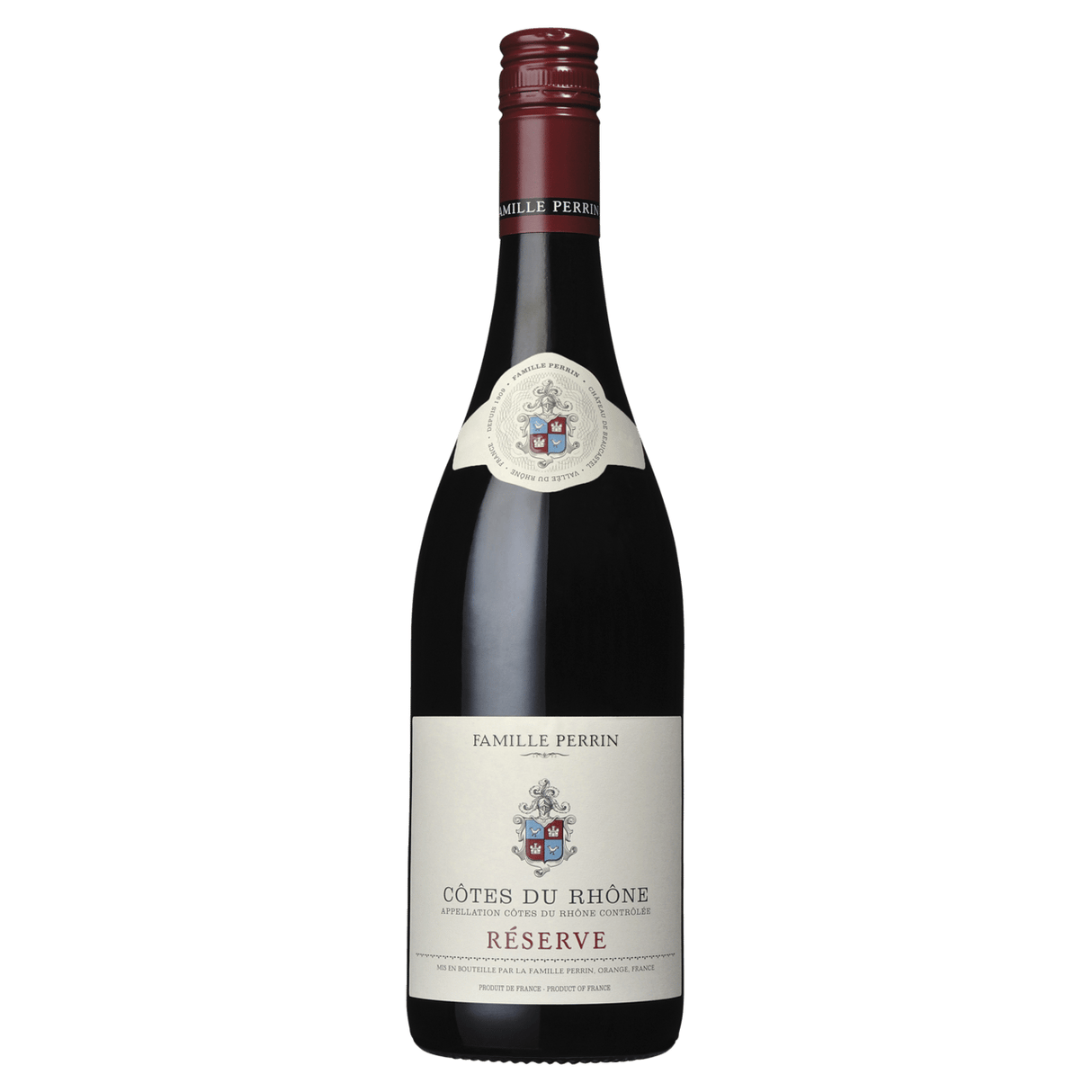 Famille Perrin Côtes du Rhône Rouge Réserve 2022 (12 bottles)