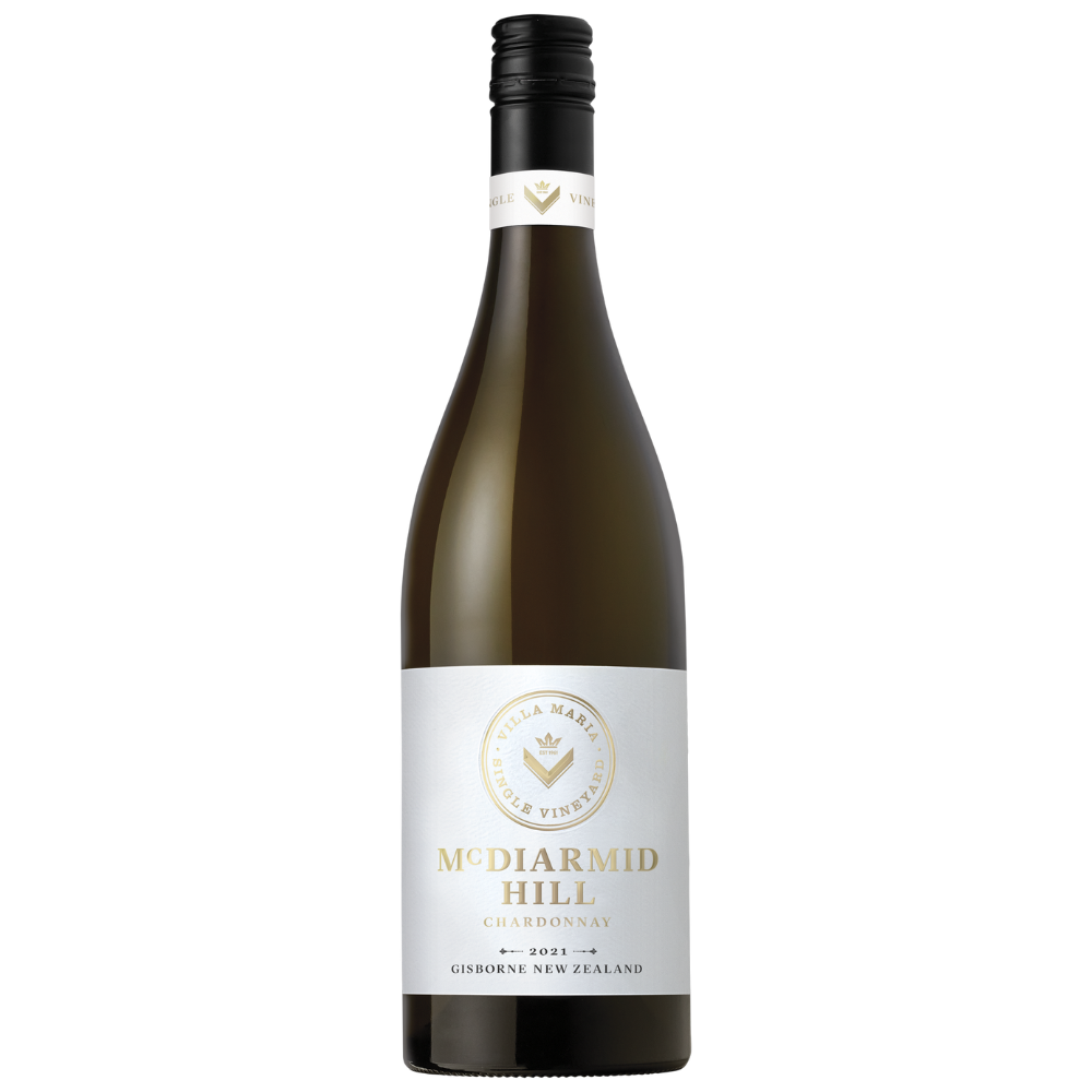Villa Maria Single Vineyard McDiarmid Hill Chardonnay, Gisborne 2022 (6 Bottles)