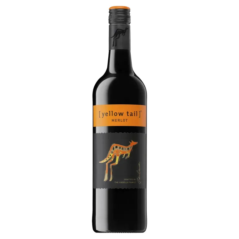 Australian Mixed Red Wine Dozen Featuring Yellow Tail Merlot (12 Bottles)