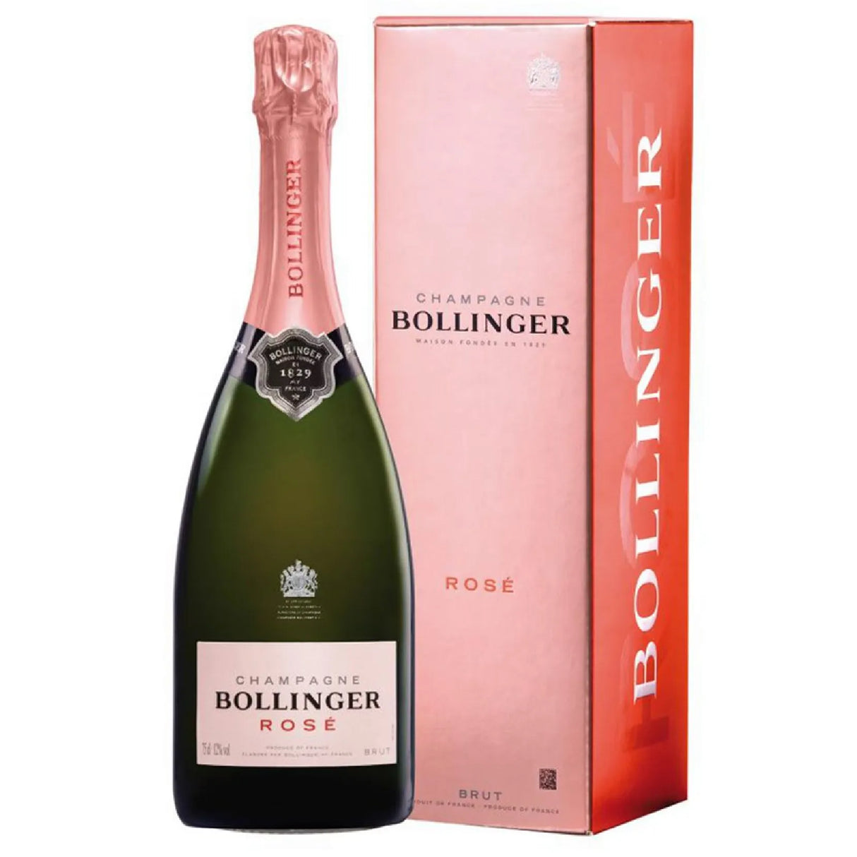 Bollinger Rosé (Gift Box), France NV (6 Bottles)