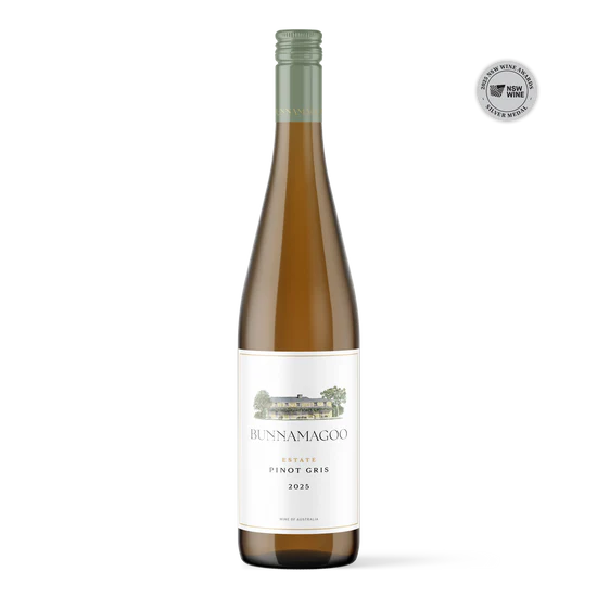 Bunnamagoo Estate Pinot Gris 2025 (12 bottles)