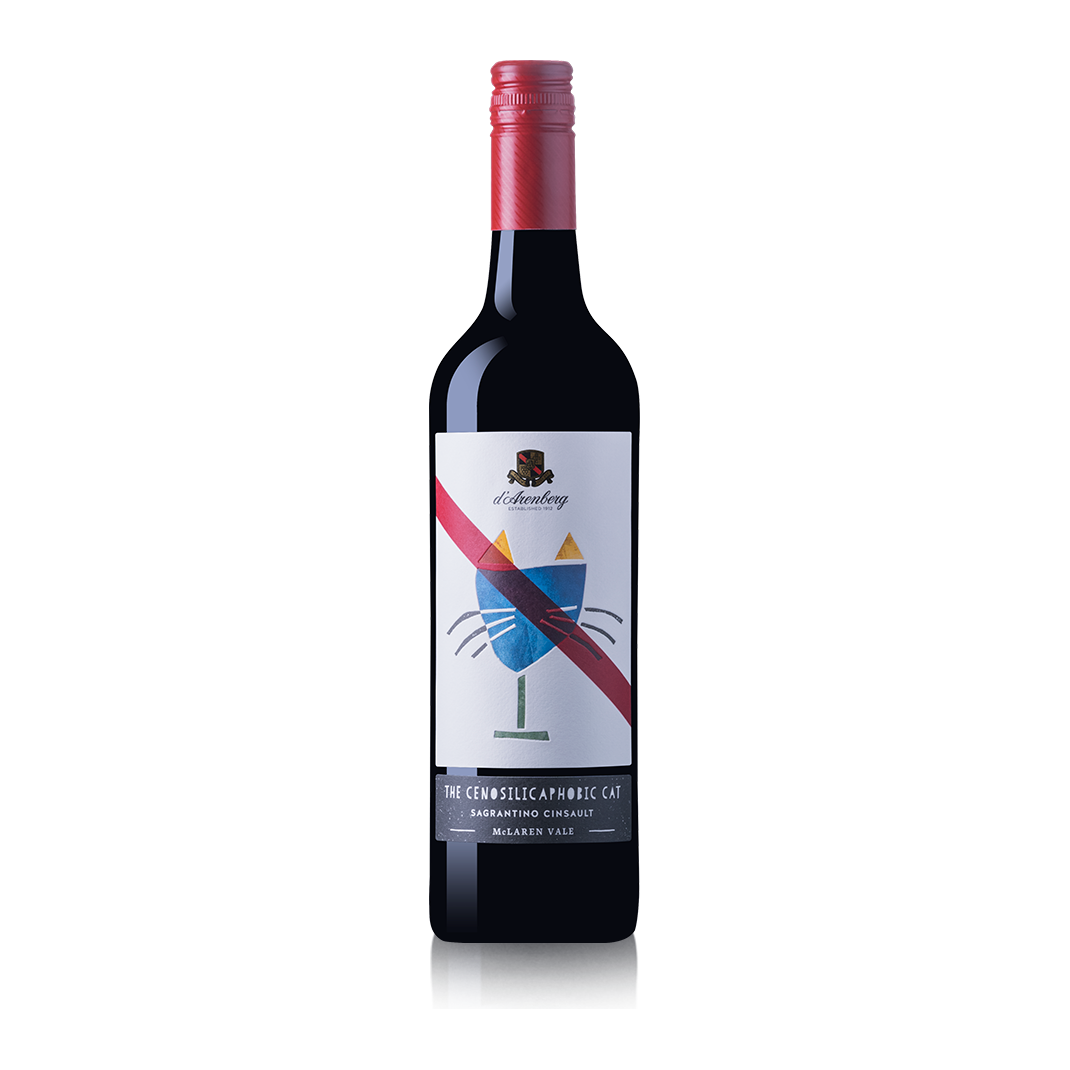 D'Arenberg The Cenosilicaphobic Cat Sagrantino Cinsault 2016 (12 Bottles)