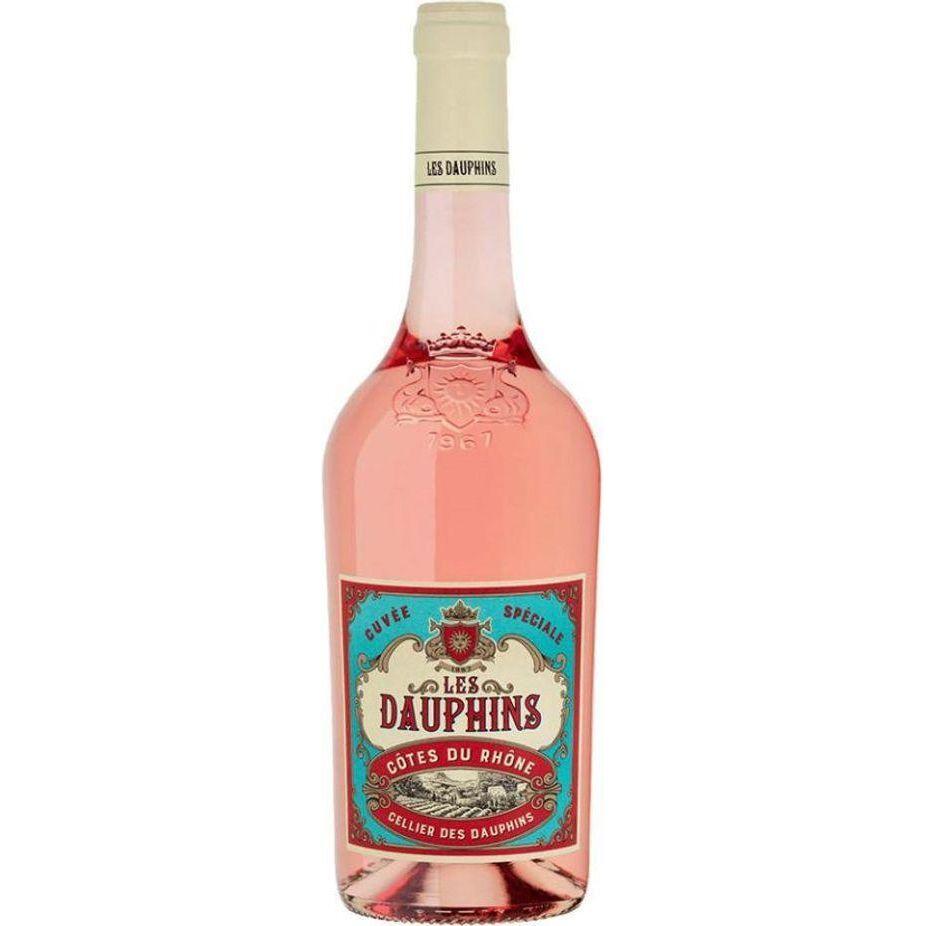 Cellier des Dauphins 'Les Dauphins' Cotes du Rhone Rosé 2023 (12 bottles)