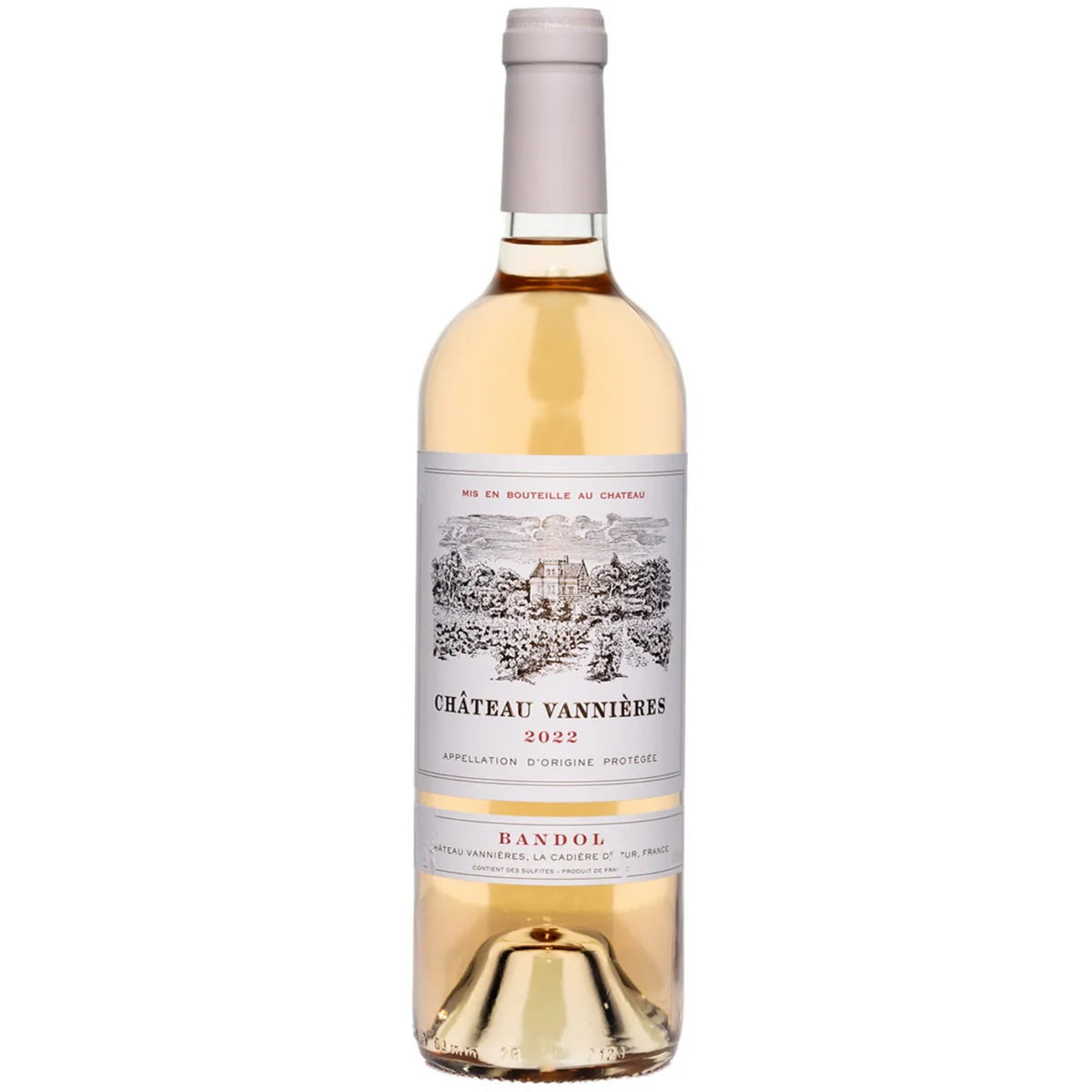 Chateau Vannieres Bandol Rosé 2021 (12 Bottles)