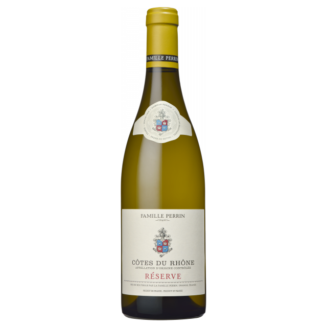 Famille Perrin Côtes du Rhône Blanc Réserve 2024 (12 bottles)
