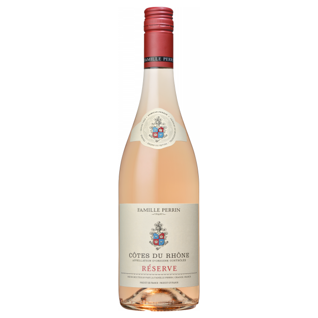 Famille Perrin Côtes du Rhône Rose Réserve 2024 (12 bottles)