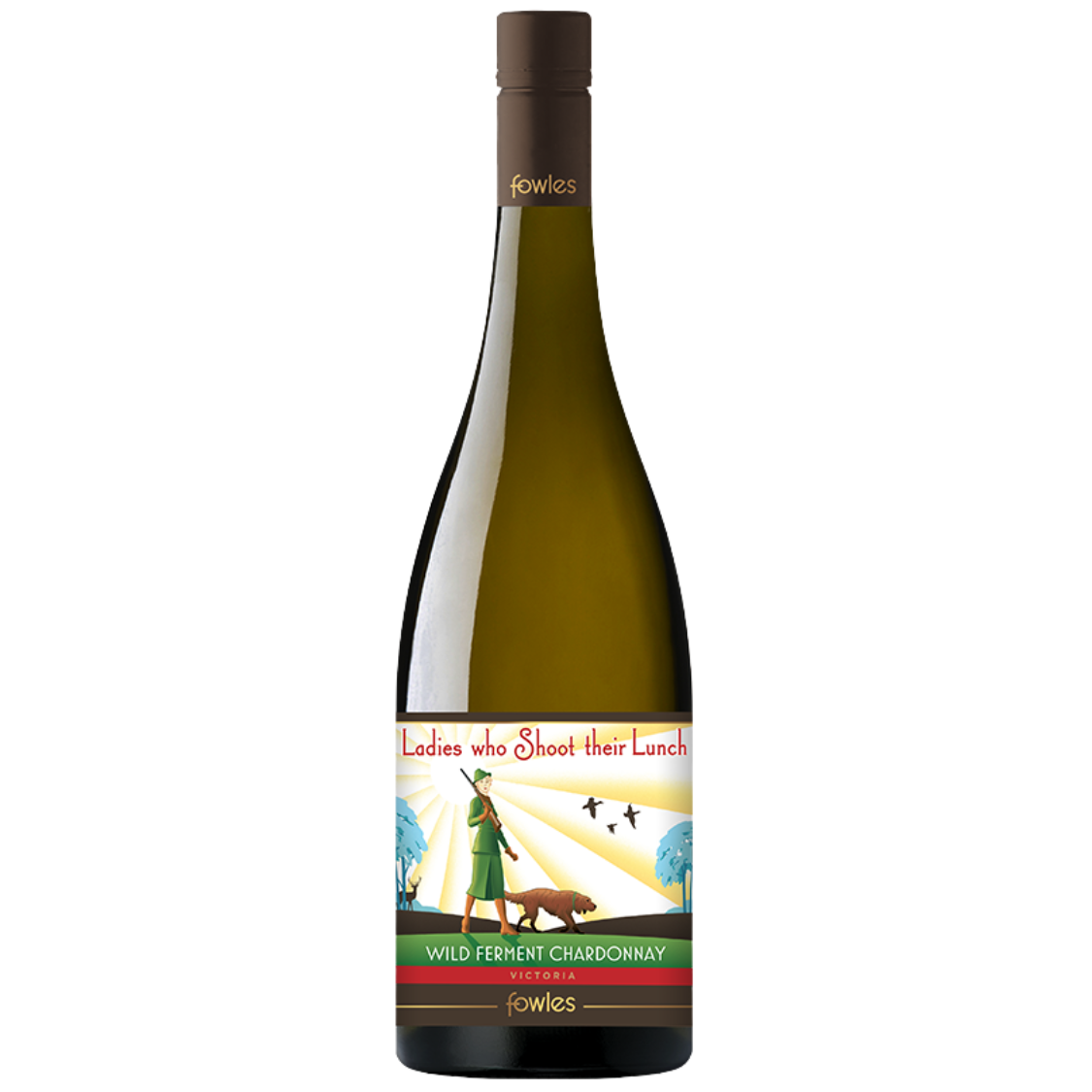 Fowles Ladies Who Shoot Their Lunch Chardonnay 2023 (12 Bottles)