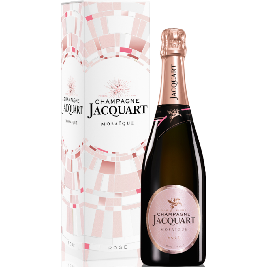 Jacquart Mosaique Rose with Gift Cartons (6x750ml)