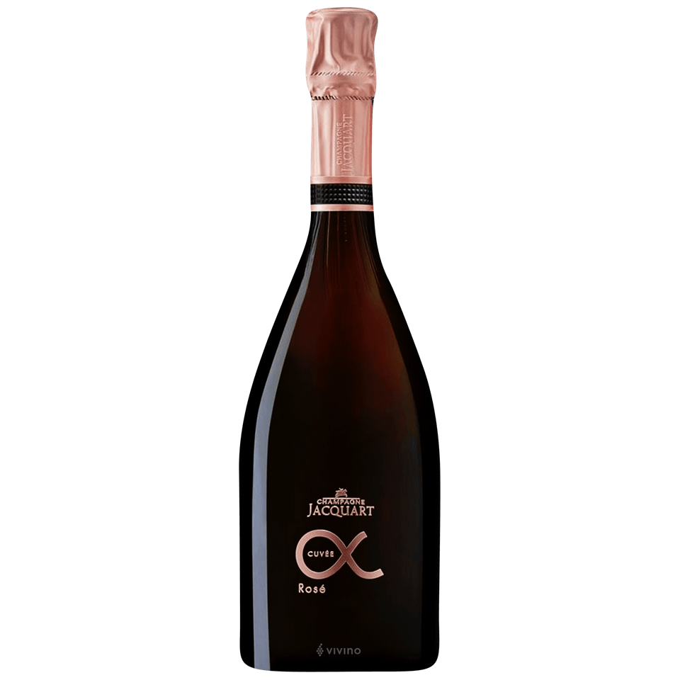 Champagne Jacquart 2010 Cuvee Alpha Rose (3x750ml)