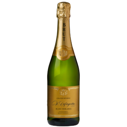 V. Lafayette Blanc de Blancs Brut NV (12 Bottles)
