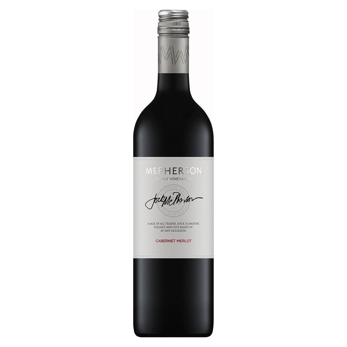 McPherson Family Jock’s Cabernet Merlot (12 Bottles)