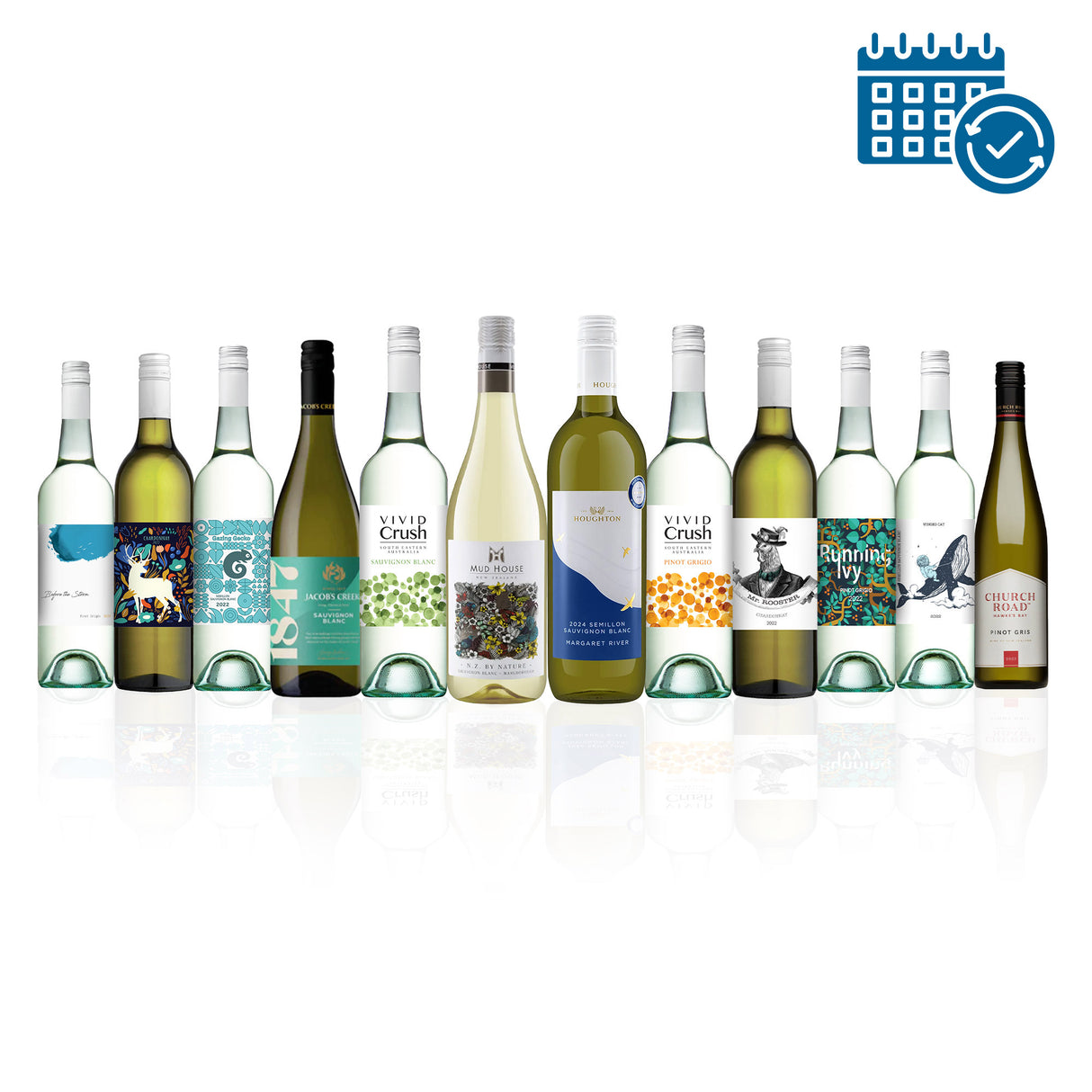 Your Wines Super Value White Mixed Dozen