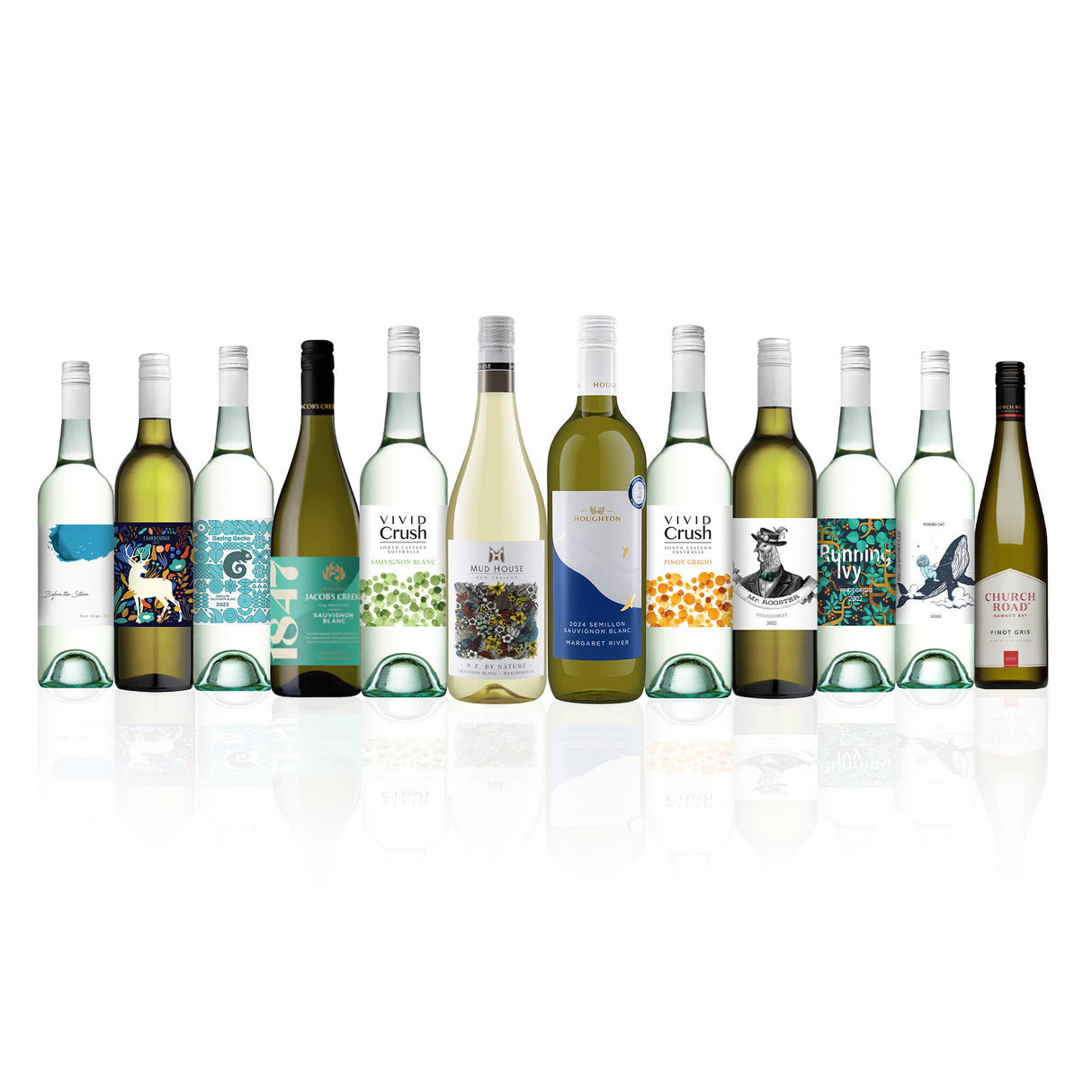 Your Wines Super Value White Mixed Dozen