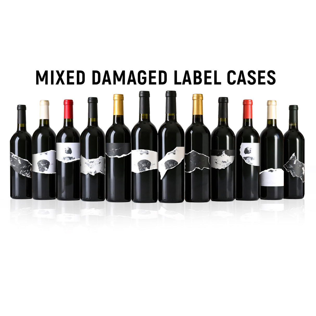 Damaged Label Mixed Red Dozen (12 Bottles)