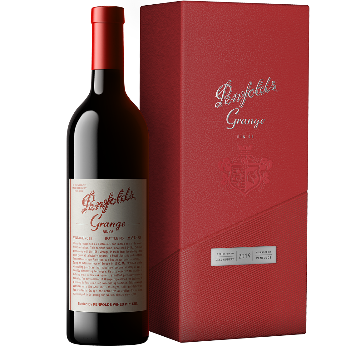 Penfolds Grange Shiraz 2019  (Gift Box) (6 Bottles)