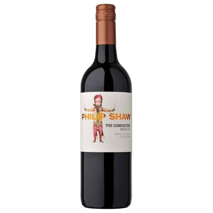 Philip Shaw ‘The Conductor’ Merlot, Orange 2024 (12 bottles)