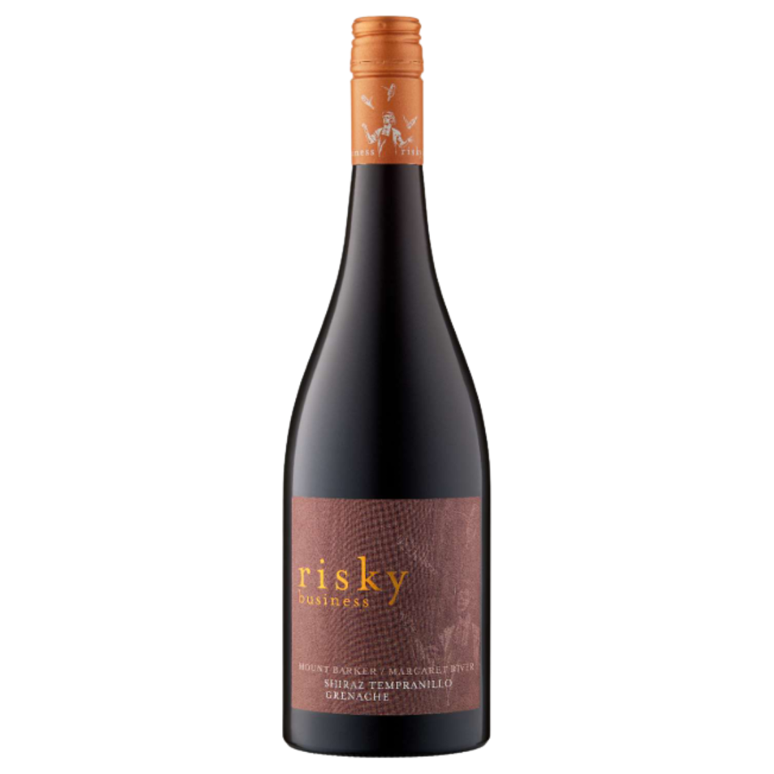 Risky Business Shiraz Tempranillo Grenache (Mt. Barker/Margaret River) 2023 (12 Bottles)