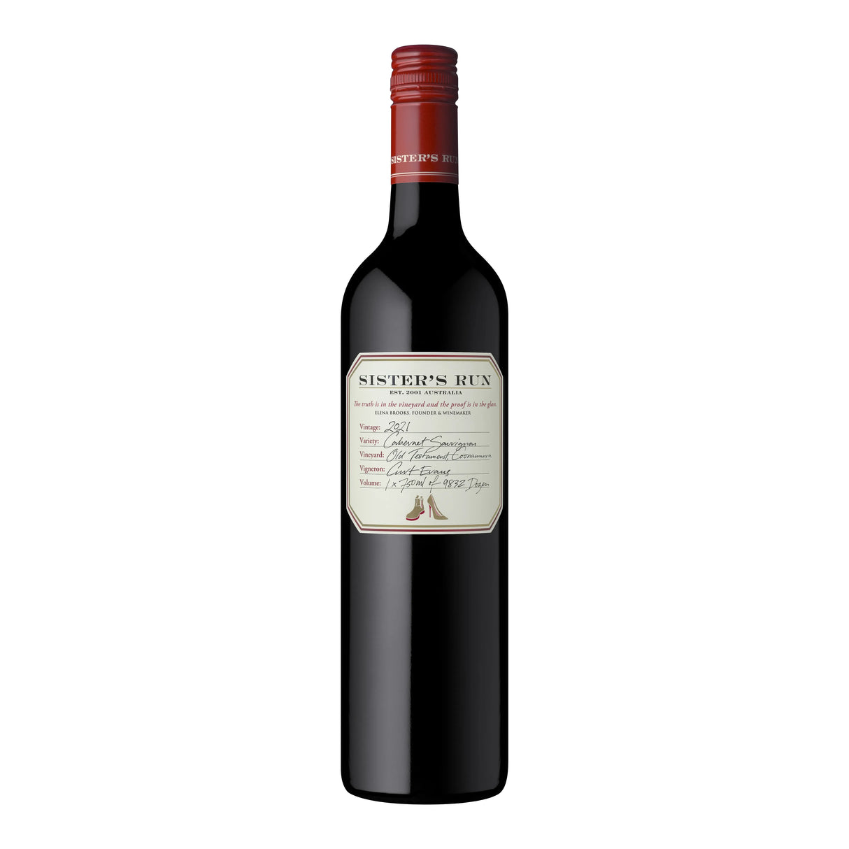 Sisters Run Old Testament Coonawarra Cabernet Sauvignon (12 Bottles)