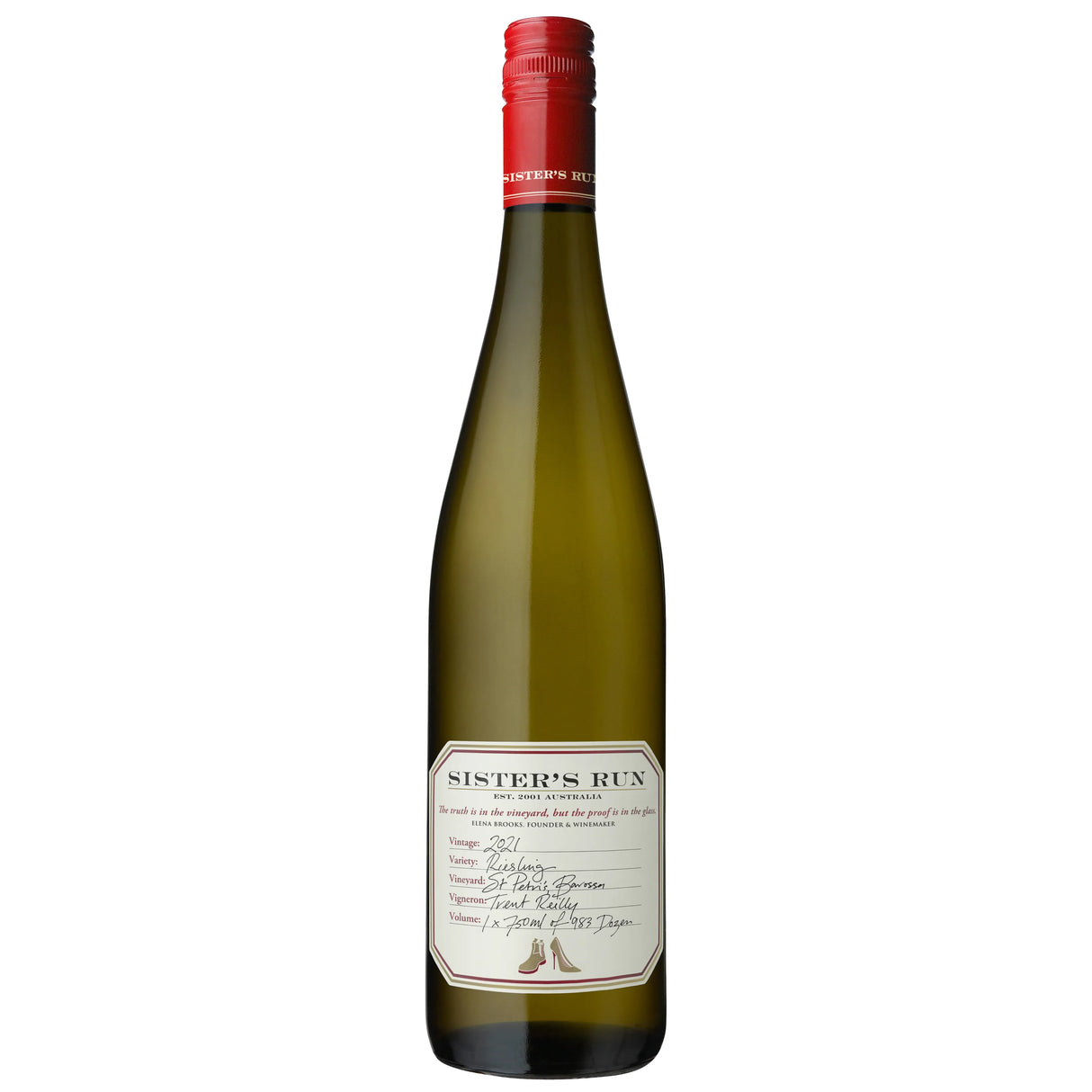 Sisters Run St Petri's Barossa Riesling (12 Bottles)