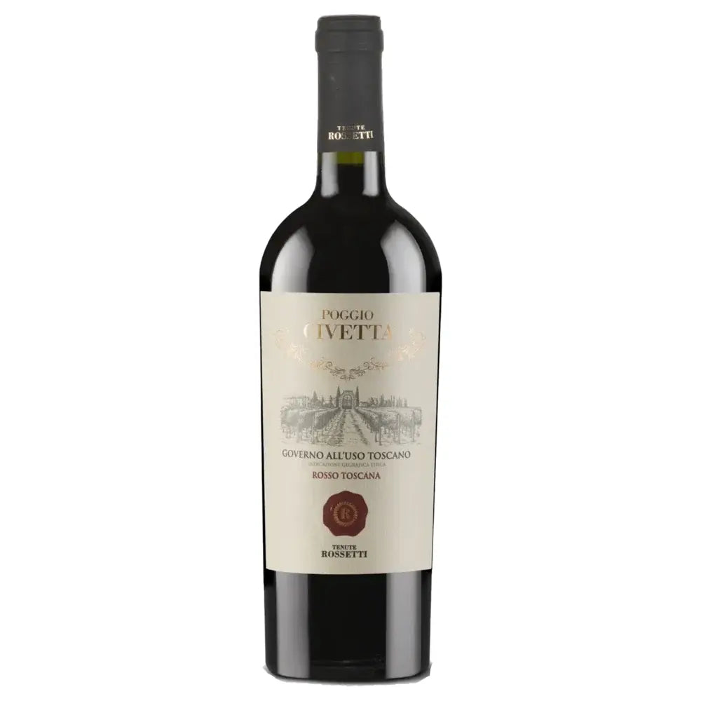 Tenute Rossetti Governo All'Uso Toscano Rosso Toscano IGT 2020 (6 Bottles)