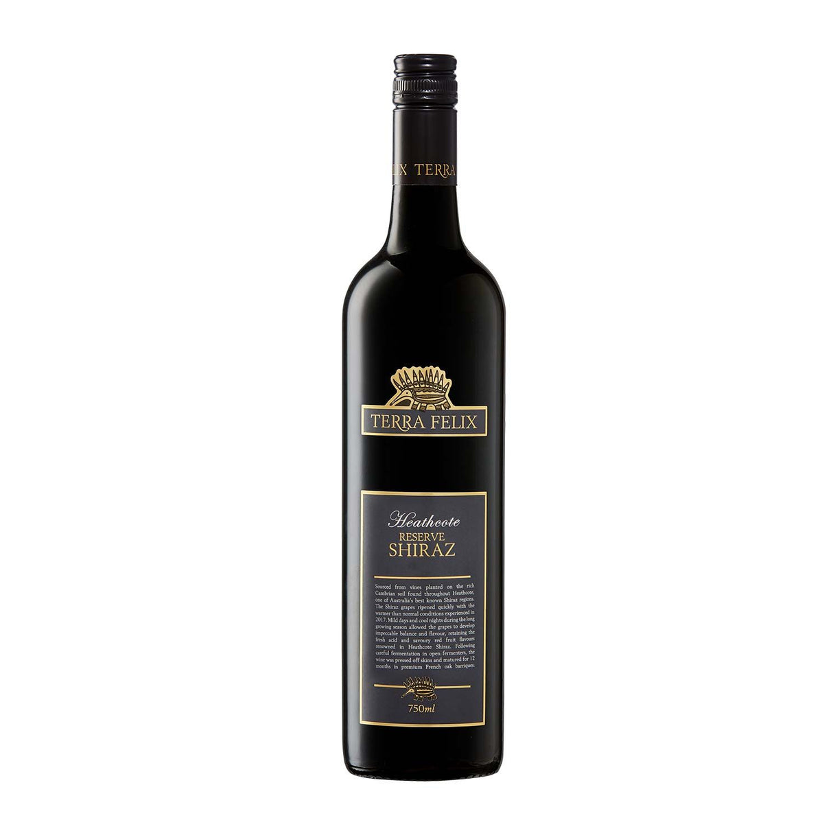 Terra Felix Shiraz Premium (Heathcote) 2017 (6 Bottles)