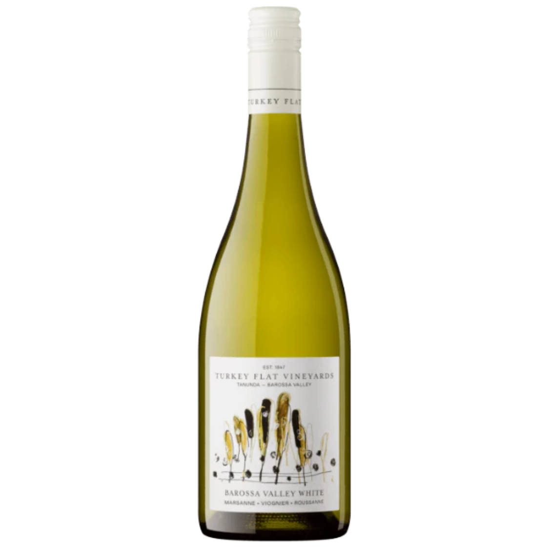 Turkey Flat Barossa White (Marsanne, Viognier, Roussanne) 2025 (12 Bottles)