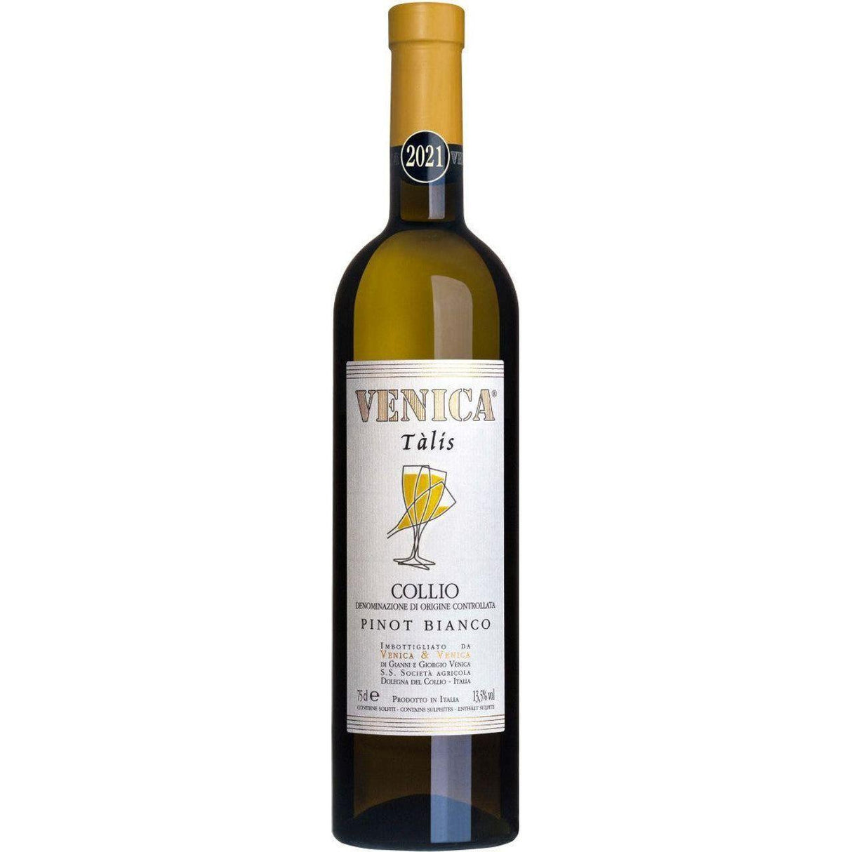 Venica & Venica 'Talis' Pinot Bianco 2021 (6 Bottles)