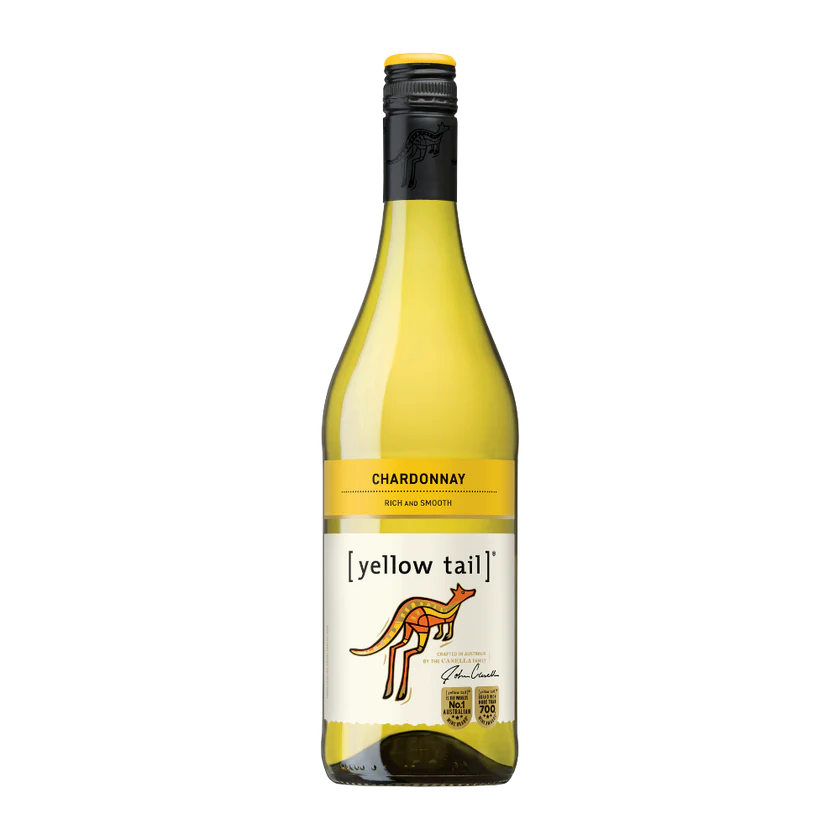 Aussie Mixed Whites featuring Yellowtail Chardonnay (12 Bottles)