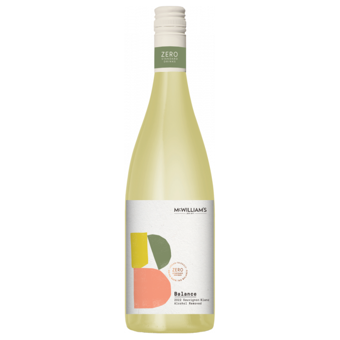 McWilliam's Balance Alcohol Removed Sauvignon Blanc Riverina (12 Bottles)