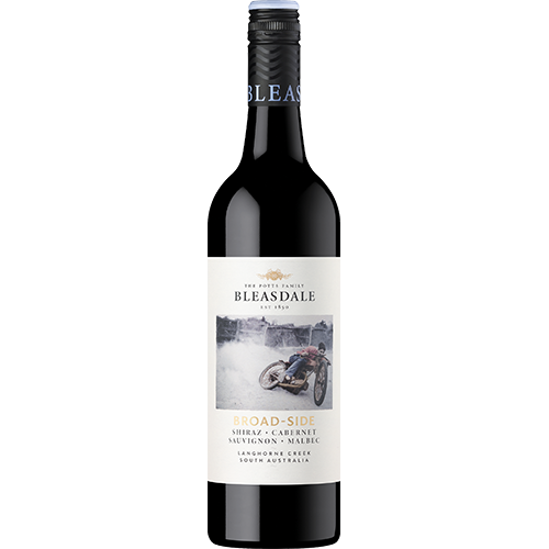 Bleasdale Vineyards The Broad-Side Shiraz Cabernet Sauvignon Malbec 2022 (12 bottles)