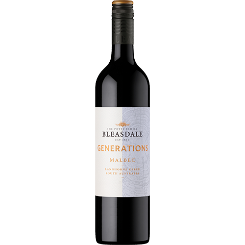 Bleasdale Vineyards Generations Malbec 2023 (12 bottles)