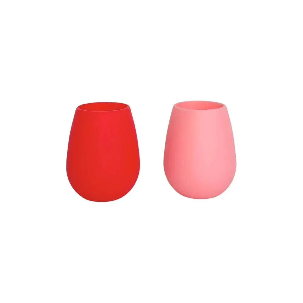 Porter Green Cherry + Blush | Fegg | Silicone Unbreakable Glasses