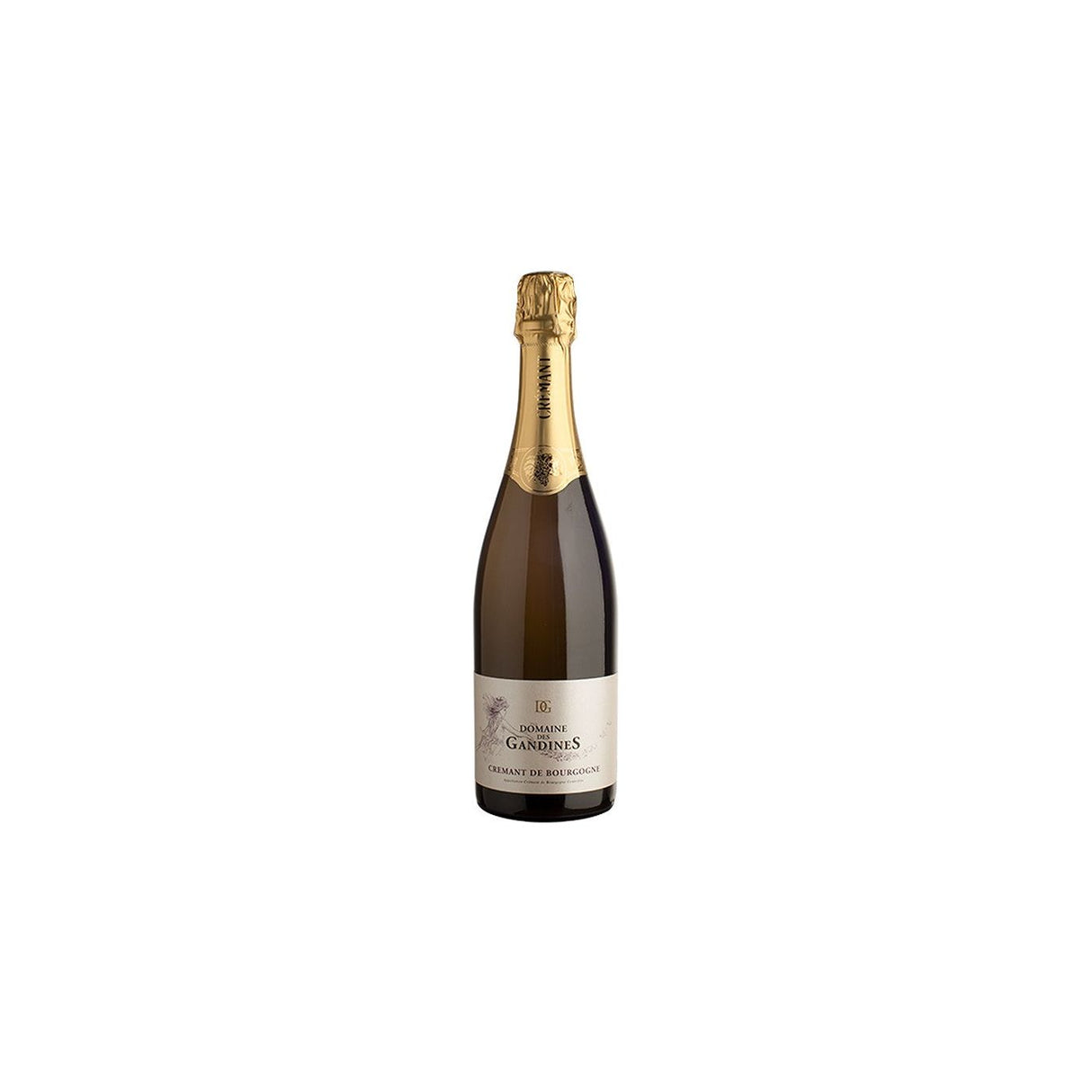 Domaine Des Gandines Crémant de Bourgogne Brut, Chardonnay NV (12 Bottles)