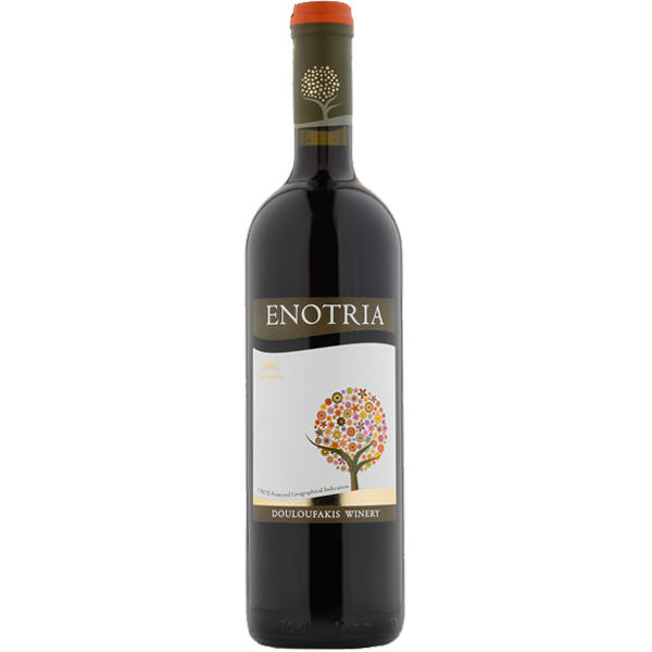 Douloufakis Enotria Red (Liatiko, Kotsifali, Syrah) 2023 (12 Bottles)