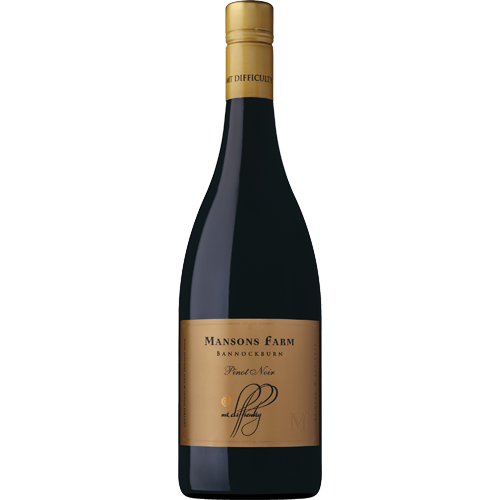 Mt Difficulty Single Vineyard Mansons Farm Pinot Noir 2019 (12 bottles)