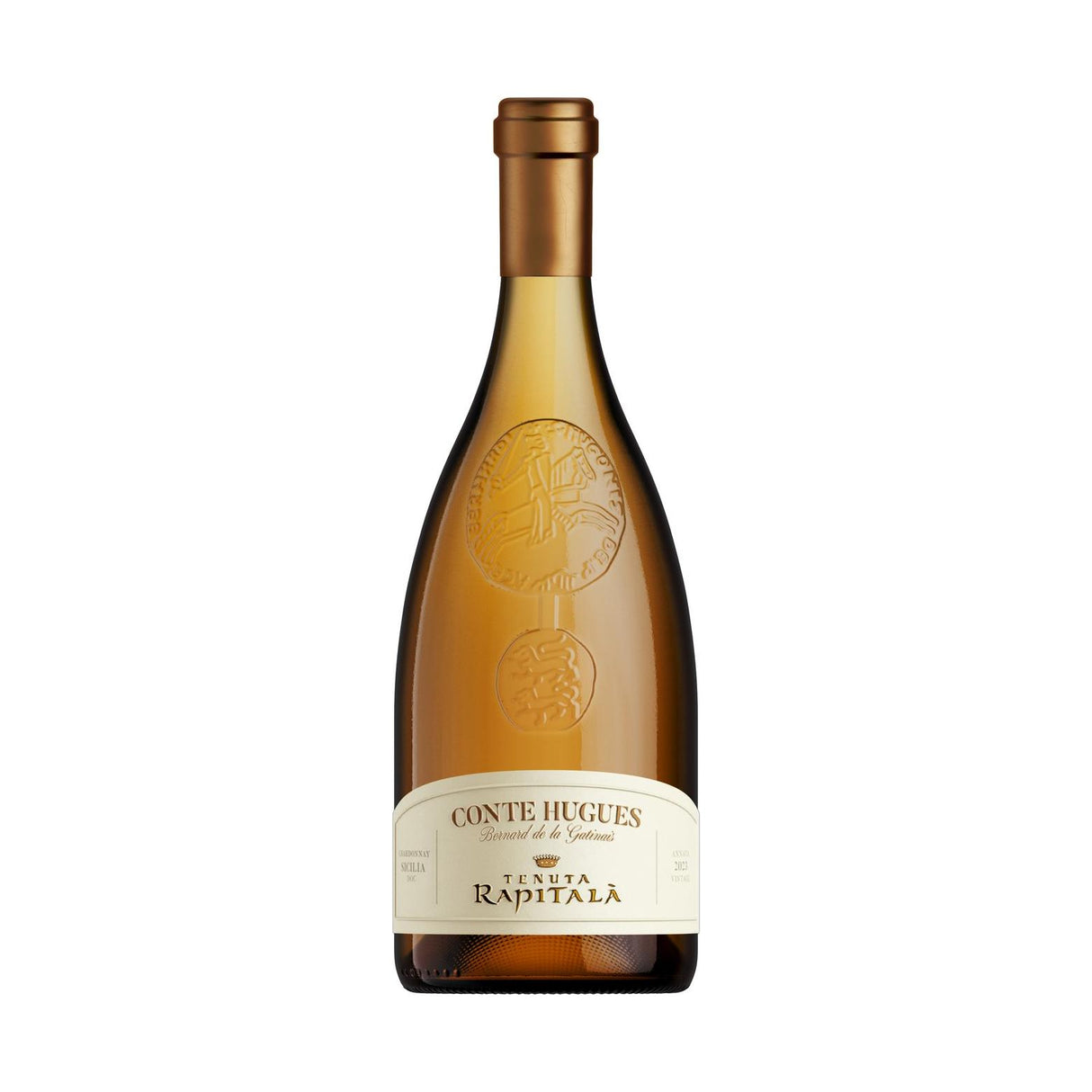 Tenute Rapitala Alta Gamma Series Conte Hugues Chardonnay DOC Biological 2021 (6 Bottles)
