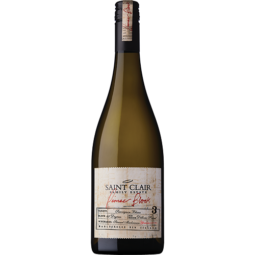 Saint Clair Block 3 43 Degrees Sauvignon Blanc 2024 (12 bottles)