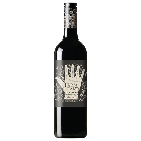 Farm Hand South Australia Merlot Organic Vegan (12 bottles)