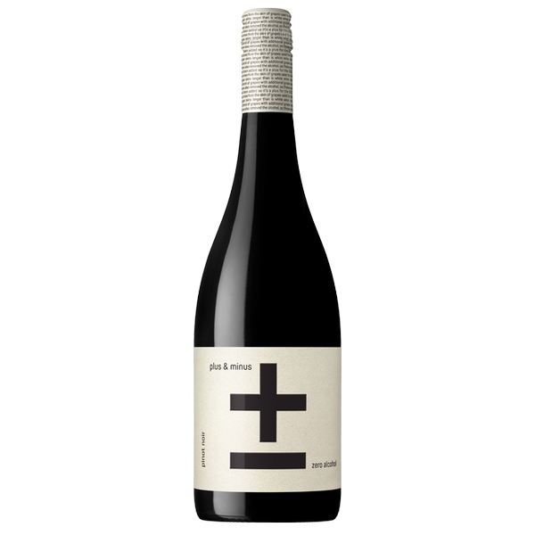 Plus & Minus Australia Pinot Noir Zero Alcohol 2022 (12 bottles)