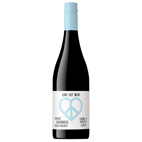 Love Not War Sangiovese Organic Vegan (12 bottles)